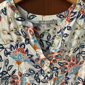 Daniel Rainn Multicolor Floral Blouse